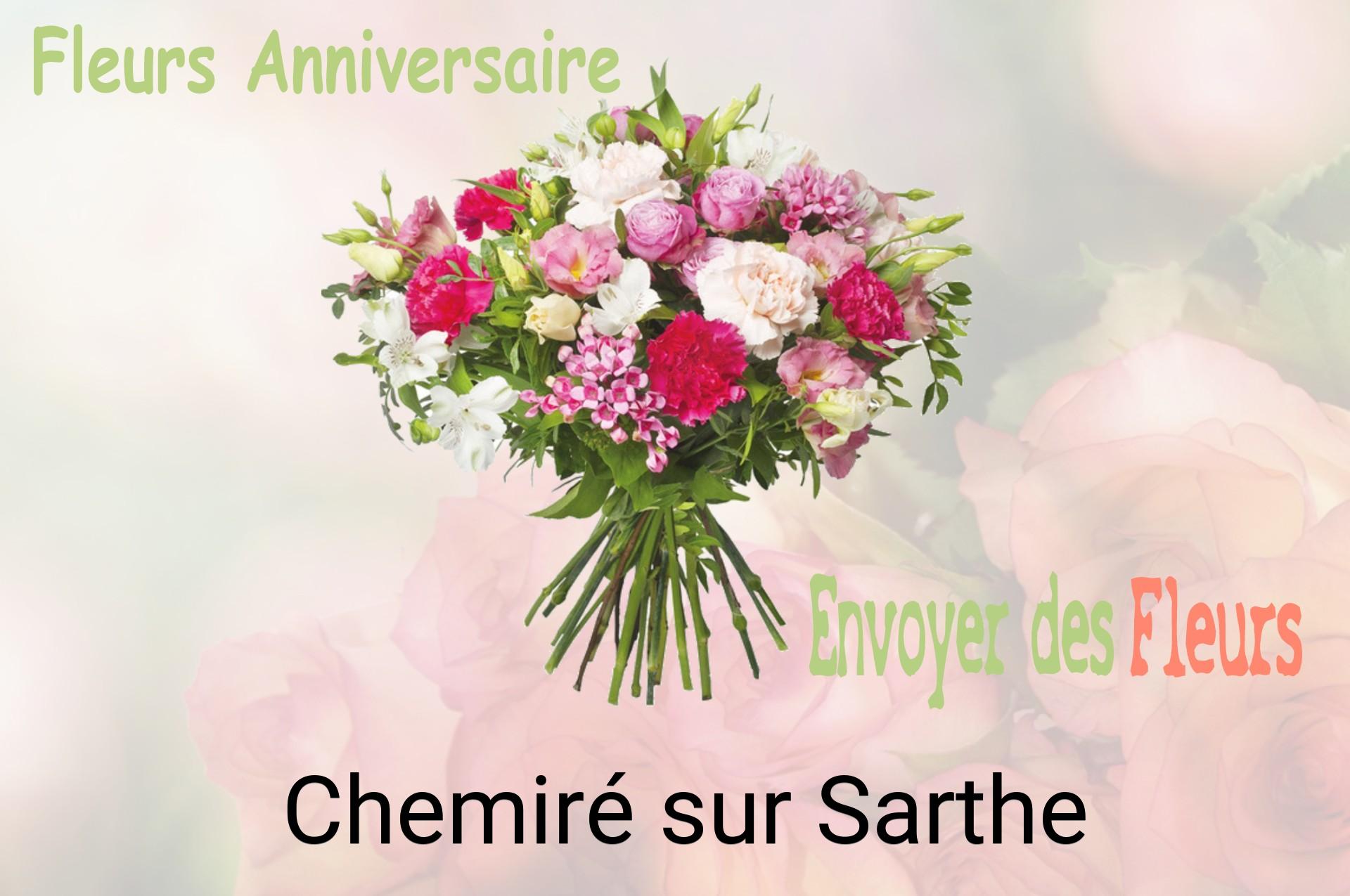 Bouquet de fleurs d’anniversaire livré à Chemiré-sur-Sarthe
