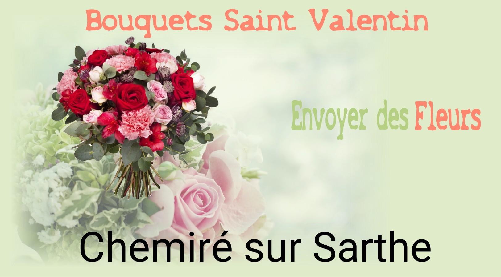 Roses de Saint-Valentin livrées à Chemiré-sur-Sarthe